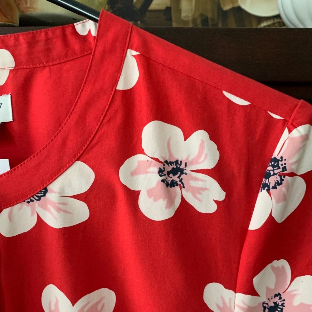 JCrew Red Dress